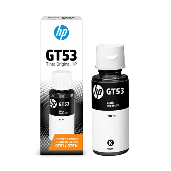 Tinta HP Original GT53 BK