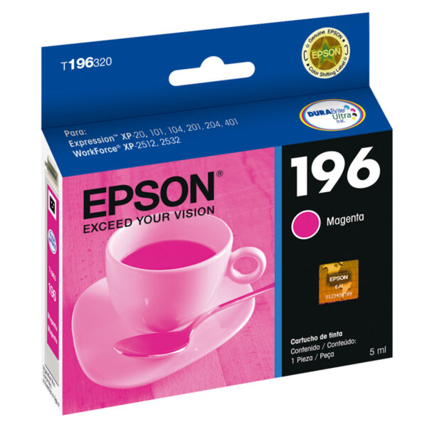 Tinta Epson Original T196 MA