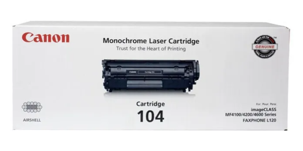 Toner Canon Original 104 BK