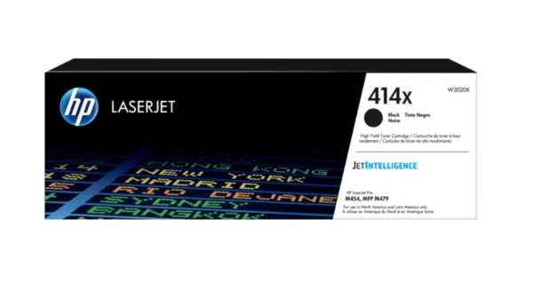 Toner HP Original 414X (W2020X) BK