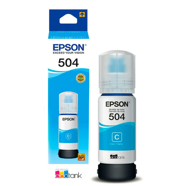 Tinta Epson Original T504220 CY