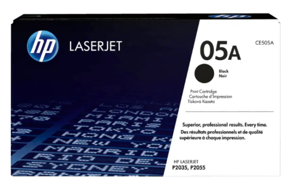 Toner HP Original CE505A (05A) BK