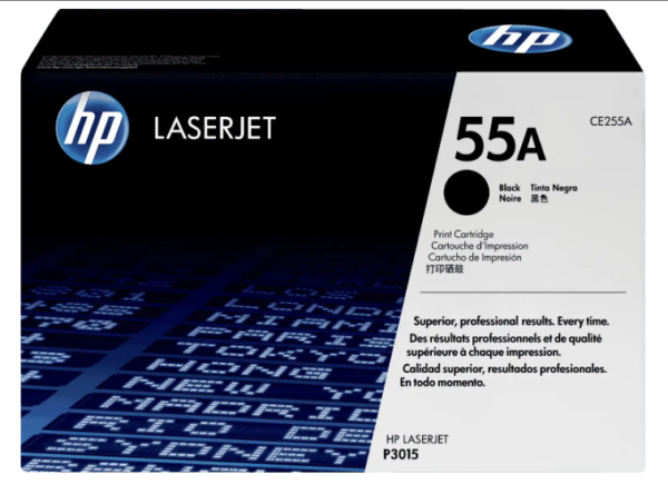 Toner HP Original CE255A (55A) BK