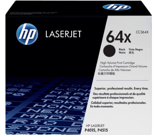 Toner HP Original CC364X (64X) BK