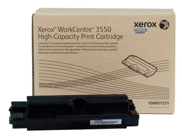 Toner Xerox Original 106R01531 BK