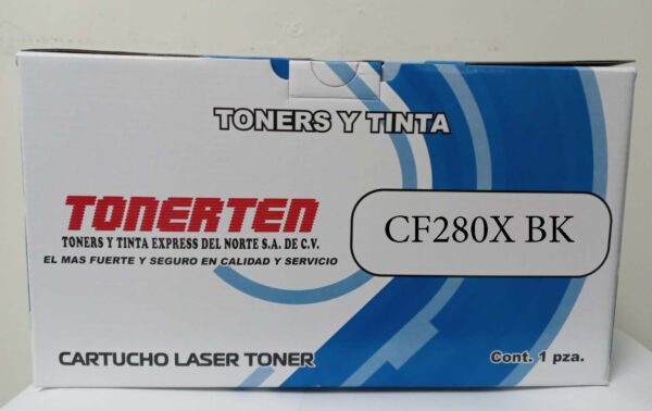 Toner HP Remanufacturado CF280X (80X) BK