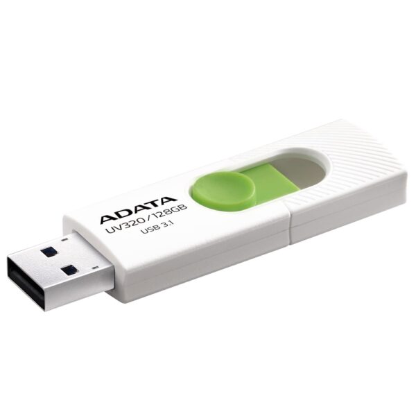 MEMORIA ADATA 128GB USB 3.1 UV320 BLANCA VERDE